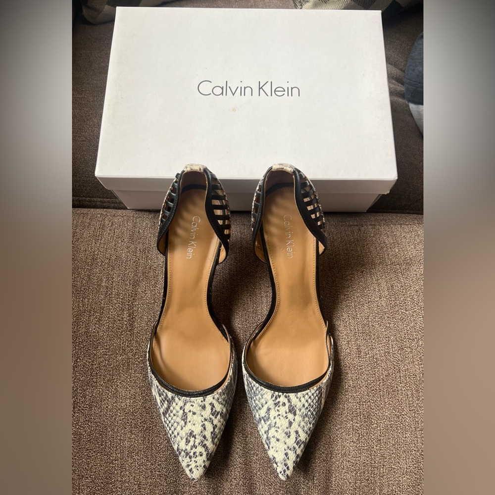 Gilia Multi Snake High Heel Shoe